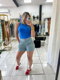 Denim Casual Shorts