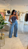 MediumDenim WideLeg Pants