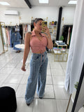 BlueDenim Studs Jeans