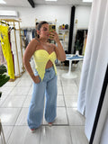 LightDenim HighRise WideLeg