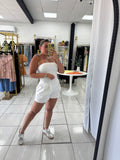 OffWhite Denim Tube Romper