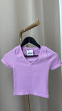 Vneck Basic Slevees Top