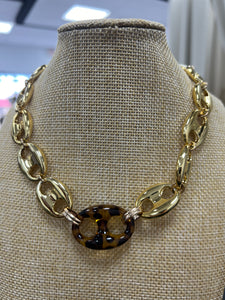 Chain Gold Tortoise Necklace