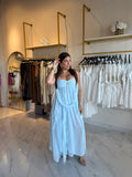 Blue Muse Ruffles Dress