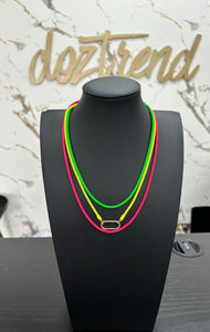 Neon Layering Necklace