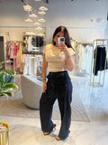Indigo Soft Barrel Jeans