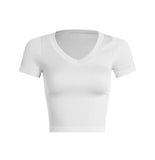Vneck Basic Slevees Top