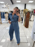 Indigo Denim Jumpsuit