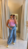 Denim Washed Casual Jeans