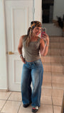 LowRise WideLeg Jeans