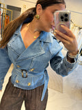 Denim TrenchJacket