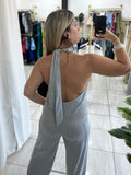 Terry Halter Jumpsuit