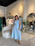 Soft Blue MidiDress