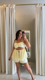 ButterYellow CutOut Top & Short