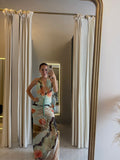 Multi Halter Ruched Dress