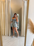 Acid Denim Romper