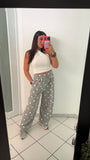 Grey PolkaDots Sweat Pants