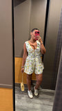 Limes FrontTie Romper
