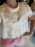 MellowYellow Embellished Crop Top