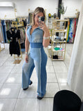 LightBlue Denim Jumpsuit