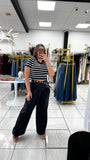 Black Asymmetrical WideLeg Pants
