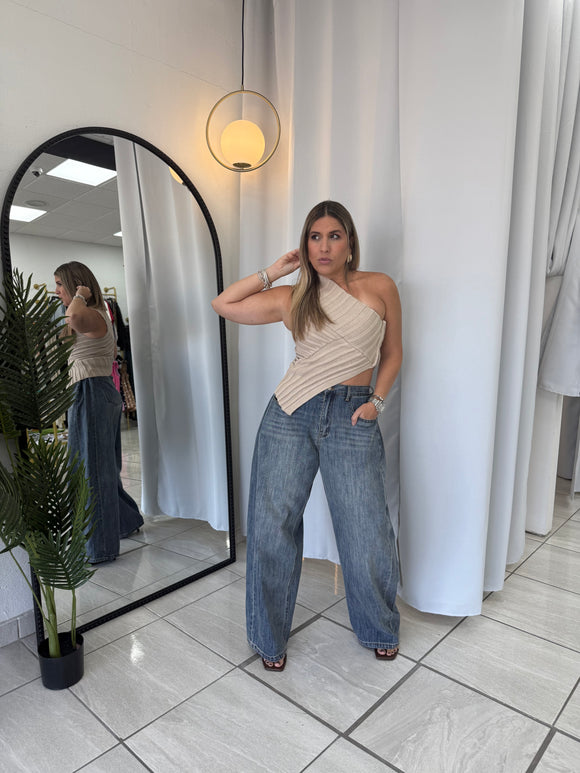 SmokyBlue Baggy Jeans