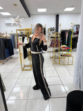 Black Ivory ZipUp Jacket & Pants Set