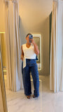 Wrap Front White Top