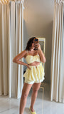 ButterYellow CutOut Top & Short