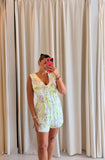 Flowers TieFront Romper