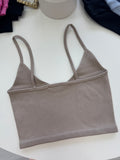 Nude Ribbed Bralette