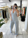 Terry Halter Jumpsuit