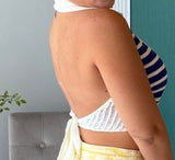 RoyalBlue Stripe Halter Top