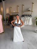 OffWhite LaceCorset Dress