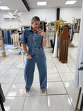 Indigo Denim Jumpsuit