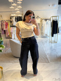 Indigo Soft Barrel Jeans