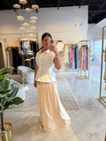 Beige Tailored Pants
