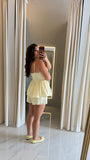 ButterYellow CutOut Top & Short