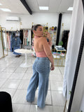BlueDenim Studs Jeans