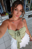 WaterGrass Rosette Tube Top