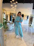 Blue TwoPieces Set