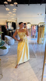 Yellow MaxiSkirt & Top Set