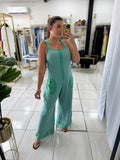 Teal WideLeg Jumpsuit