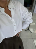 White ButtonDown Top