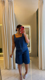 Denim Tank & Bermuda Set