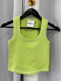 Contrast Round Basic Top