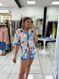 Sunny Summer Top & Shorts Set
