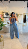 MediumDenim WideLeg Pants