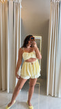 ButterYellow CutOut Top & Short