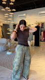 Camo Barrel Y2K Pants